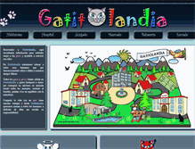 Tablet Screenshot of gatitolandia.com